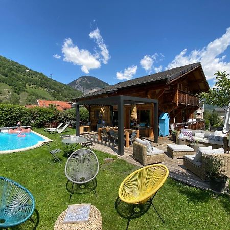 Grand chalet à la montagne Bourg-Saint-Maurice Exterior foto
