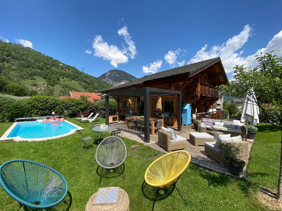 Grand chalet à la montagne Bourg-Saint-Maurice Exterior foto