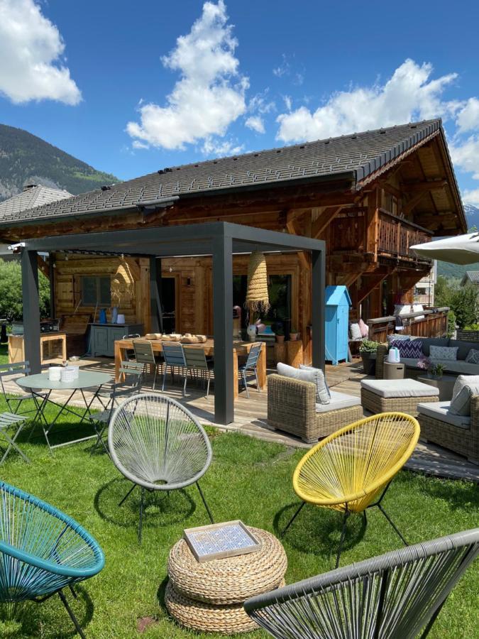 Grand chalet à la montagne Bourg-Saint-Maurice Exterior foto