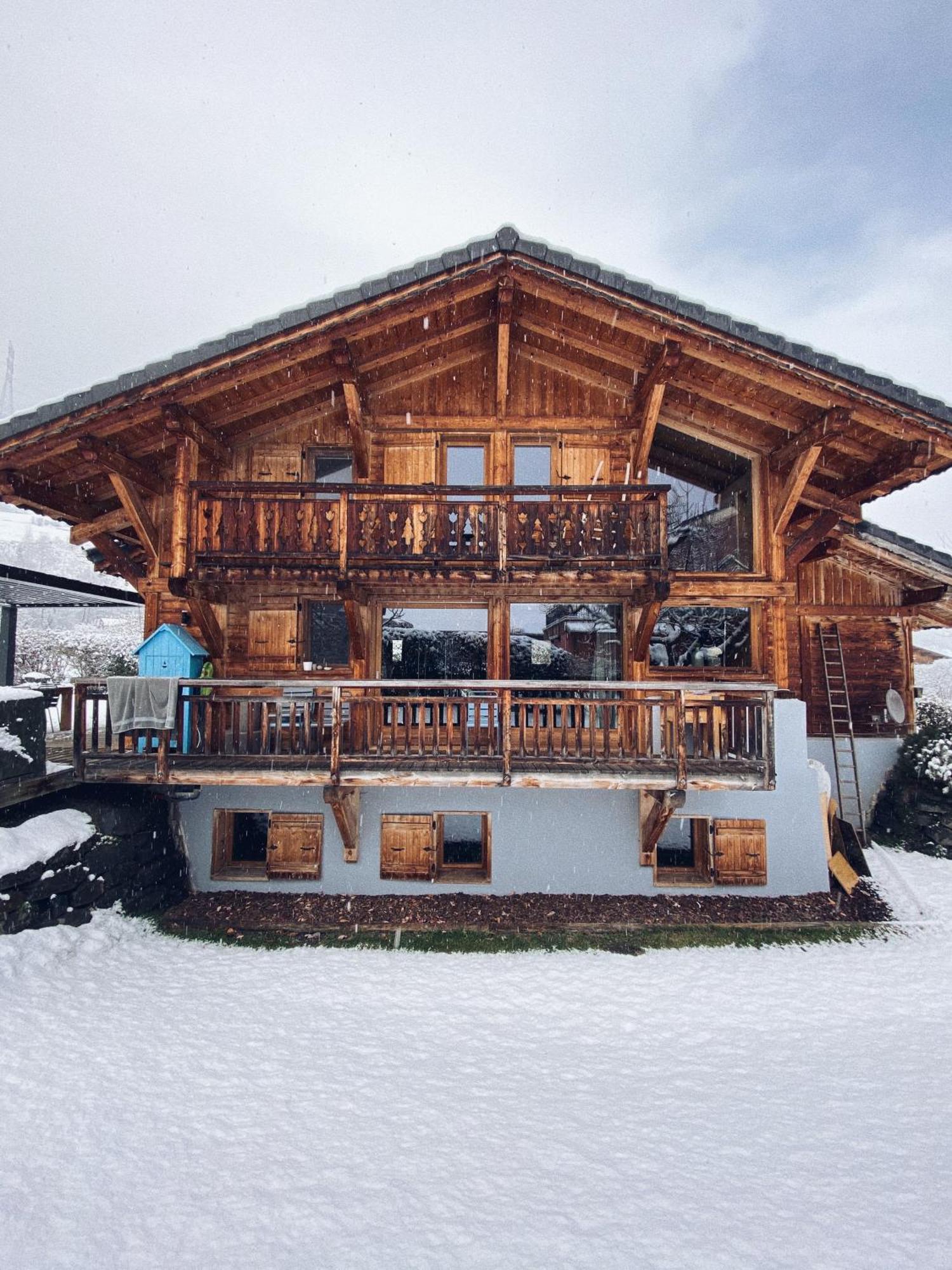 Grand chalet à la montagne Bourg-Saint-Maurice Exterior foto