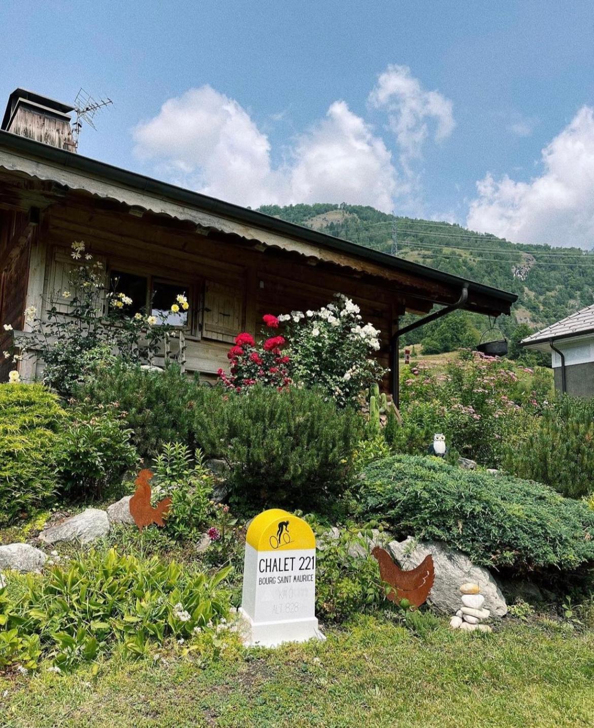 Grand chalet à la montagne Bourg-Saint-Maurice Exterior foto